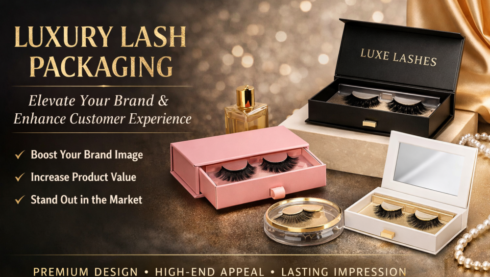 Luxury lash packaging is a premium packaging solution designed to elevate eyelash products by enhancing brand image, perceived value, and customer experience. It goes beyond basic protection, serving as a powerful tool for beauty branding, helping businesses stand out in a competitive market while driving customer engagement and long-term growth.