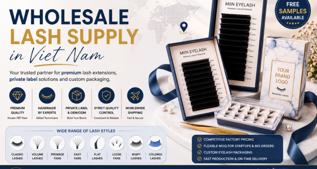 Wholesale Lash Supply in Viet Nam is the process of sourcing professional lash extensions, lash trays, and private label lash products directly from Vietnamese manufacturers. For salon owners, distributors, lash academies, and beauty entrepreneurs, Wholesale Lash Supply in Viet Nam offers a strong balance of quality, customization, flexible order quantities, and competitive factory pricing. In this guide, our team at miineyelash.com shares practical insights to help you understand the market, choose the right supplier, and build a reliable lash business with confidence.