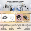 custom eyelash manufacturer bulk order